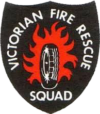 Victorian Fire Rescue Squad Tight Logo