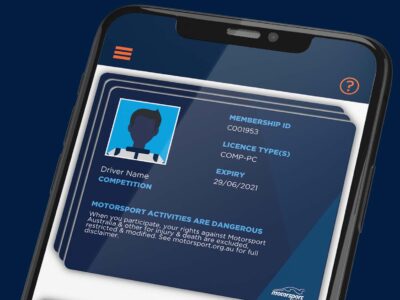 Motorsport Australia Licence