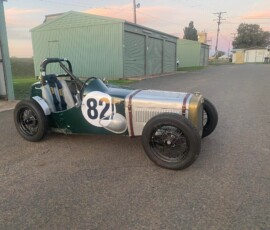 After being trailered 800km, Fernando is ready for practice day and is enjoying the sunset.