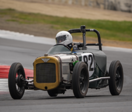 Smoothing out the corner strains the rear left a little less